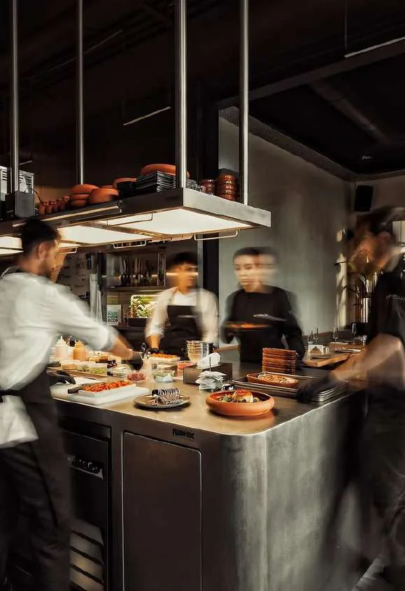 Cocina de restaurante